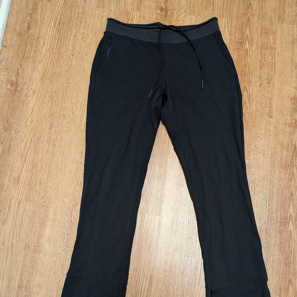 Athleta Black Drawstring Track Pants